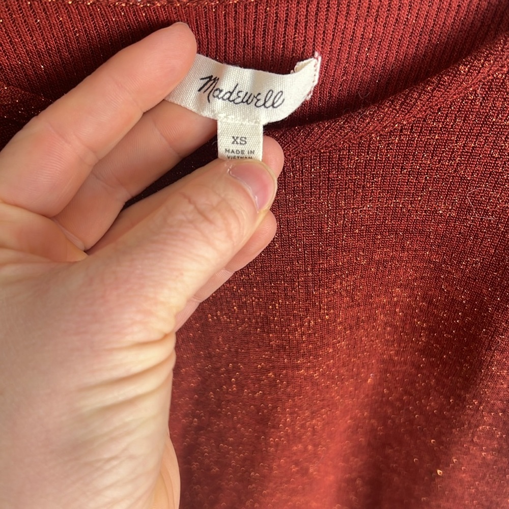 Madewell Ruffle tank - Picture 3 of 4